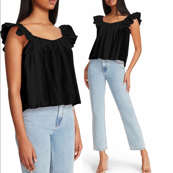 bb dakota by steve madden head over heels cotton top - Picture 3 of 4